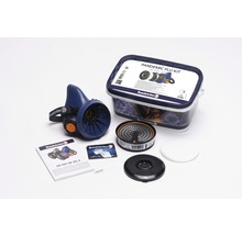 Semimasca de protecție respiratorie Sundström Set pandemie cu filtre și accesorii
