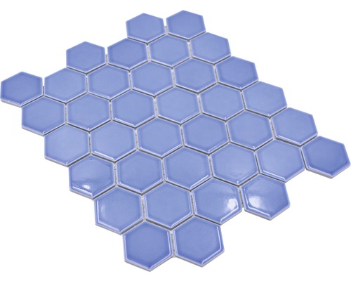 Plăci de mozaic ceramic hexagonale pe plasă