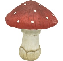 Ciupercă decorativă 27x26x32,5 cm roșu-thumb-0