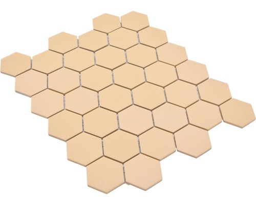 Placă mozaic cu elemente hexagonale