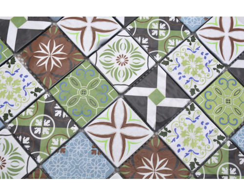 Plăci de mozaic cu modele florale