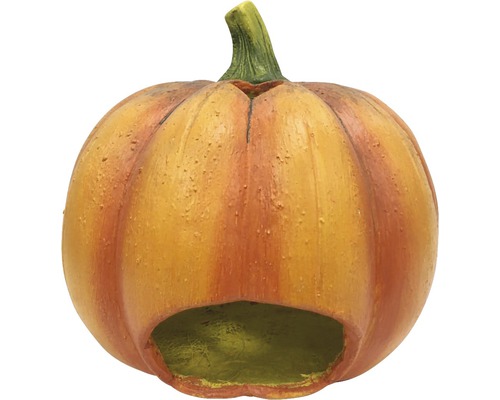 Peșteră decorativă de dovleac ca decorație de toamnă