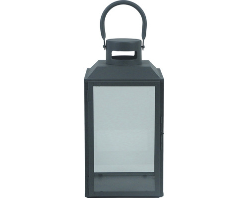 Lanternă cu inserții de sticlă și mâner de transport