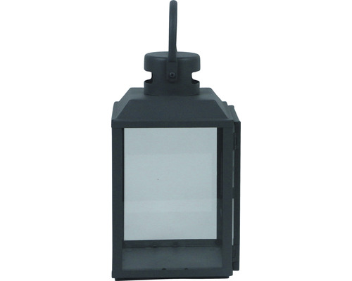 Lanternă din metal cu geamuri și mâner