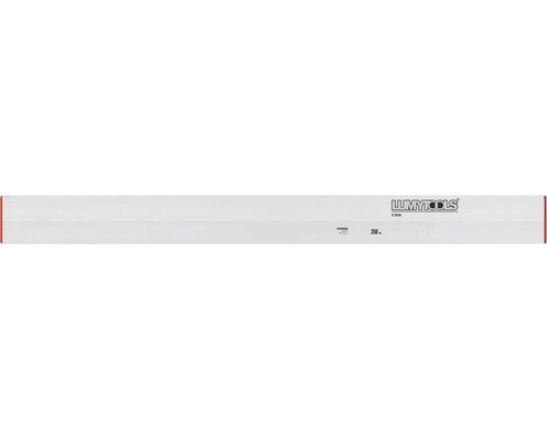 Dreptar din aluminiu pentru nivelat Lumy Tools 250x9,5x1,8 cm, cu profil trapez