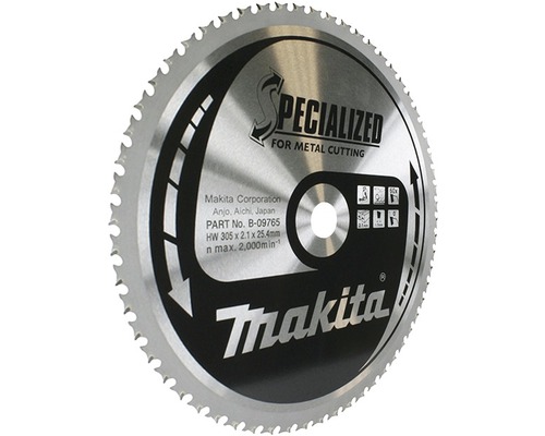 Disc de ferăstrău Makita pentru metale, diametru 305 milimetri