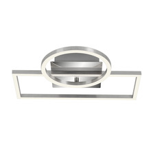 Plafonieră LED din metal cu forme geometrice