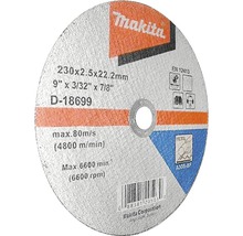 Disc de tăiere Makita 230x2,5x22,2 milimetri