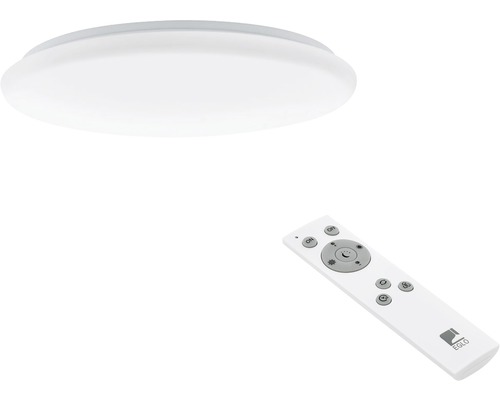 Plafonieră cu LED integrat Giron 40W 4000 lumeni, Ø570 mm, alb, cu telecomandă-0