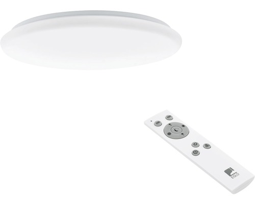 Plafonieră cu LED integrat Giron 40W 4000 lumeni, Ø570 mm, alb, cu telecomandă Plafonieră LED cu telecomandă