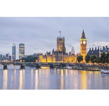 Vedere spre Palatul Westminster și Big Ben în Londra.