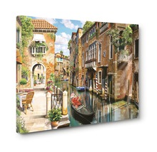 Tablou canvas Străzi din Veneția 60x90 cm-thumb-1