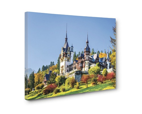 Tablou canvas cu vedere la castelul Peleș din România