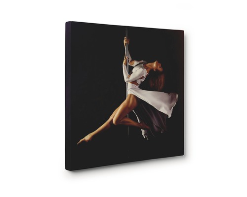 Tablou canvas cu o femeie dansând la bară