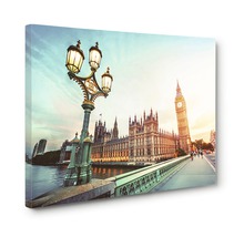 Tablou canvas cu motiv Big Ben și Palatul Westminster din Londra