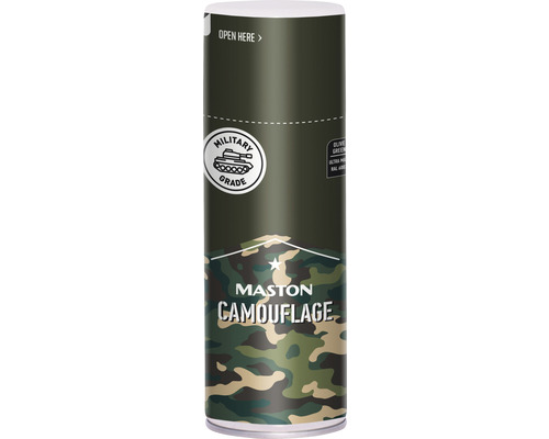 Vopsea spray Maston Camouflage RAL 6003 verde oliv 400 ml Spray camuflaj Maston