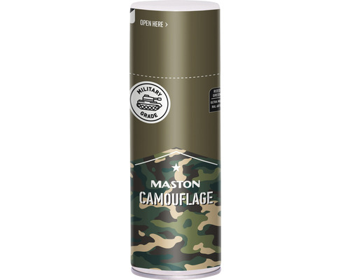 Vopsea spray Maston Camouflage RAL 6013 verde stuf 400 ml Spray camuflaj Maston