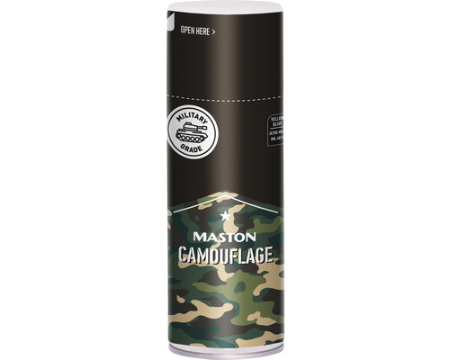 Vopsea spray Maston Camouflage RAL 6014 galben oliv 400 ml
