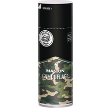 Vopsea spray Maston Camouflage RAL 9005 negru intens 400 ml-thumb-0