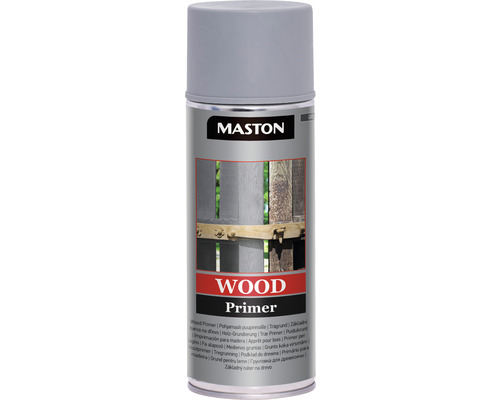 Grund spray pentru lemn Maston gri 400 ml