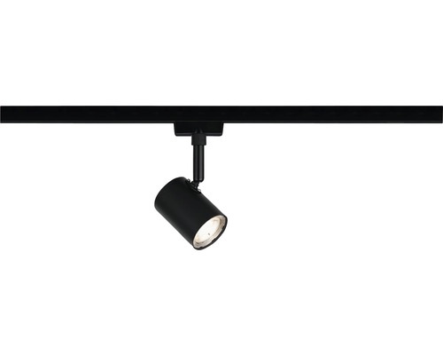 Spot cu LED integrat pentru șină Paulmann Urail Limba 4W 340 lumeni, negru Spot negru cu LED pe șină