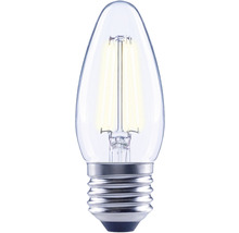 Bec LED variabil Flair E27 4W 470 lumeni, glob clar lumânare, lumină neutră