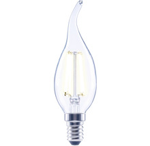 Bec LED variabil Flair E14 6W 806 lumeni, glob clar lumânare decorativă, lumină neutră