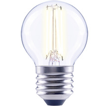 Bec LED variabil Flair E27 2,2W 250 lumeni, glob clar G45, lumină neutră