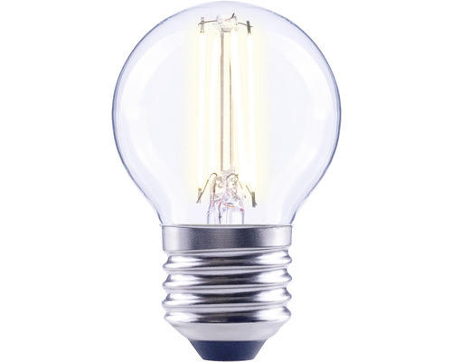 Bec LED transparent cu soclu Edison cu filet