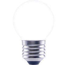 Bec LED variabil Flair E27 4W 470 lumeni, glob mat G45, lumină rece