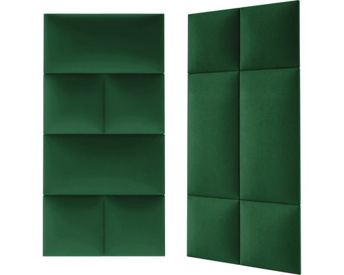 Două panouri acustice verzi pentru decorarea pereților