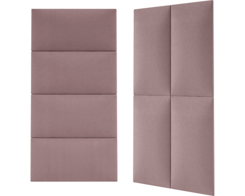 Două panouri de perete tapițate pentru absorbția sunetului