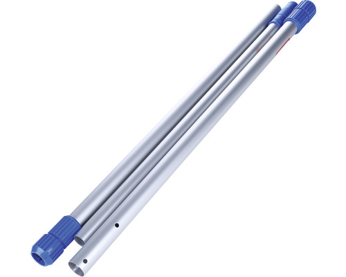 Mâner telescopic din aluminiu cu atașament din plastic