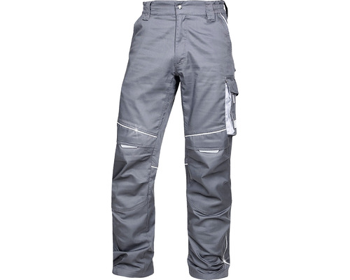 Pantaloni de lucru Ardon Summer din bumbac + poliester gri, mărimea 60