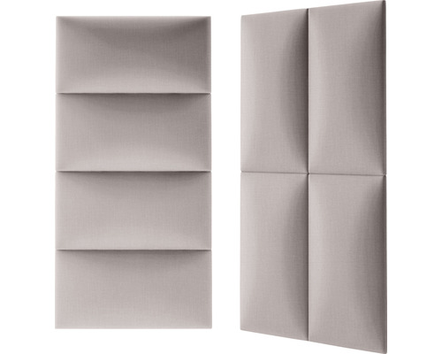 Două panouri de izolare fonică pentru montare pe perete