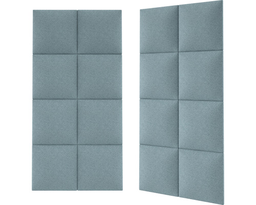 Două panouri de izolare fonică cu aranjament pătrat.