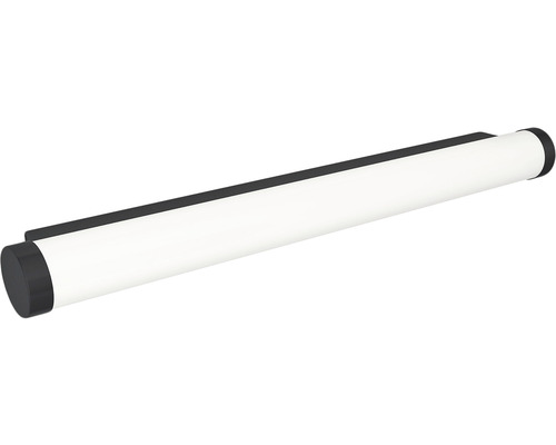 Aplică baie de perete negru/alb cu LED integrat Flora 18W 1530 lumeni IP44 Lumină de perete cu LED pentru interior