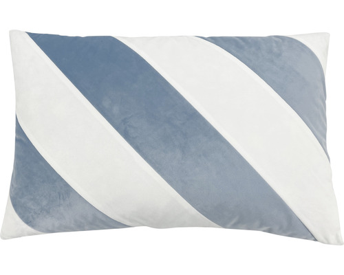 Pernă dungi albastru/alb 40x60 cm