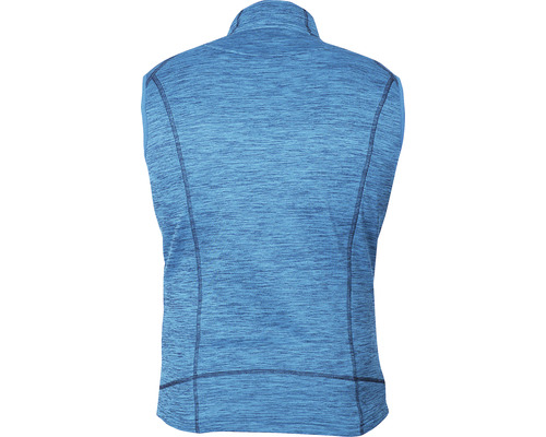 Vedere din spate a unei jachete de damă fără mâneci cu fermoar