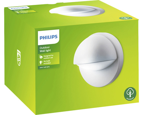 Ambalajul unei lămpi de perete pentru exterior Philips