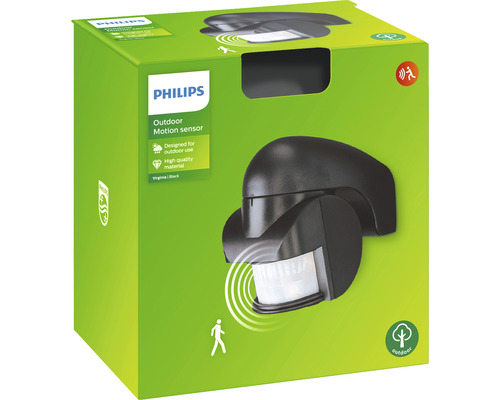 Ambalajul unui senzor de mișcare pentru exterior Philips