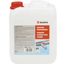Detergent puternic pentru oțel inoxidabil Wuerth în bidon de 5 litri