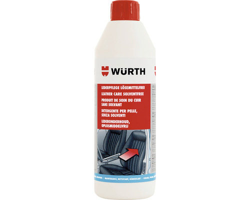 Soluție curățat materiale din piele Würth 500ml