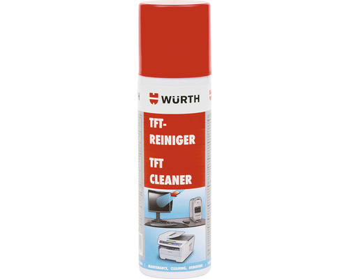 Spray curățat ecrane/monitoare TFT/LCD Würth 200ml WÜRTH TFT curățător spray pentru ecrane