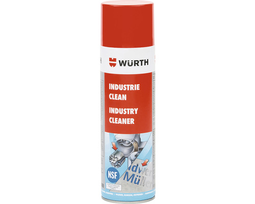Soluție curățat industrială de utilaje Würth NSF 500ml Spray de curățare industrială de la Würth