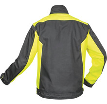 Jachetă de lucru Ardon Neon din bumbac + poliester negru/galben, mărimea XXXXXL-thumb-1