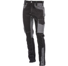 Pantaloni de lucru negri și gri cu buzunare