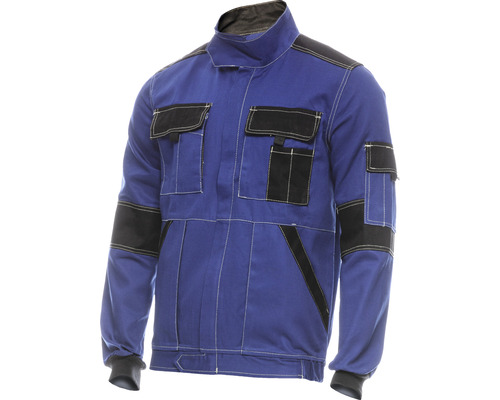 Jachetă de lucru DCT Athos din bumbac albastru/negru, mărimea 52