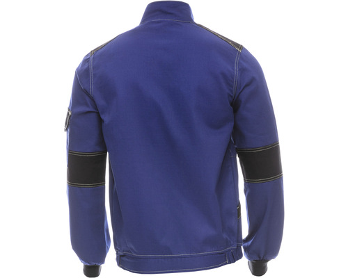 Jachetă de lucru albastră cu fermoar
