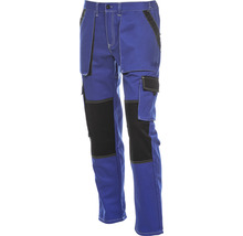 Pantaloni de lucru DCT Athos din bumbac albastru/negru, mărimea 46